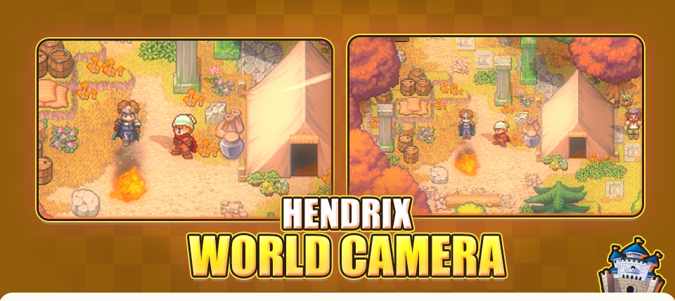 Hendrix World Camera - RPG Maker MZ Plugin