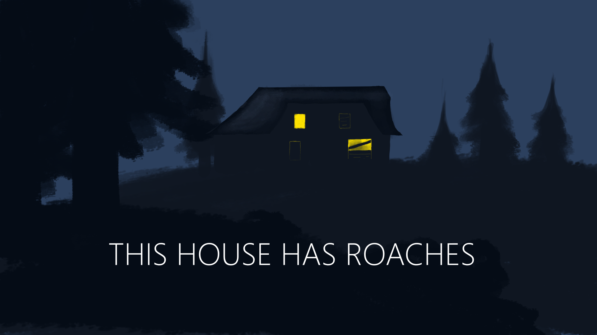 Cover image for THIS HOUSE HAS ROACHES