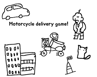 motorcycle delivery game! [Free] [Platformer]