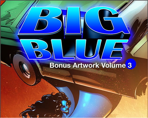 Sexy Big Boob Comic Big Blue Bonus Art Book 3 On Sale Release 
