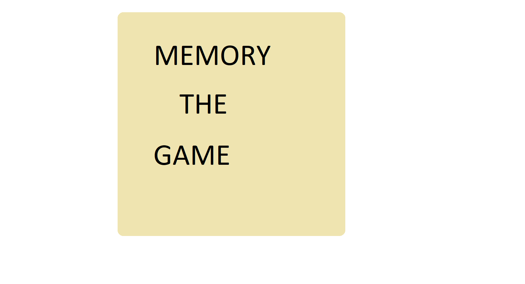 memory the game by acquafresca_studio