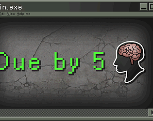 Due by 5 のキービジュアル