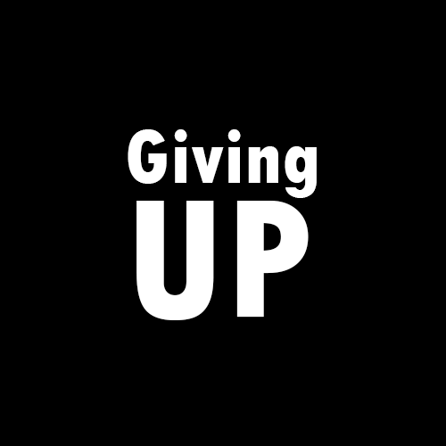 Cover image for Giving_Up.