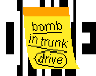 Bomb in Trunk
