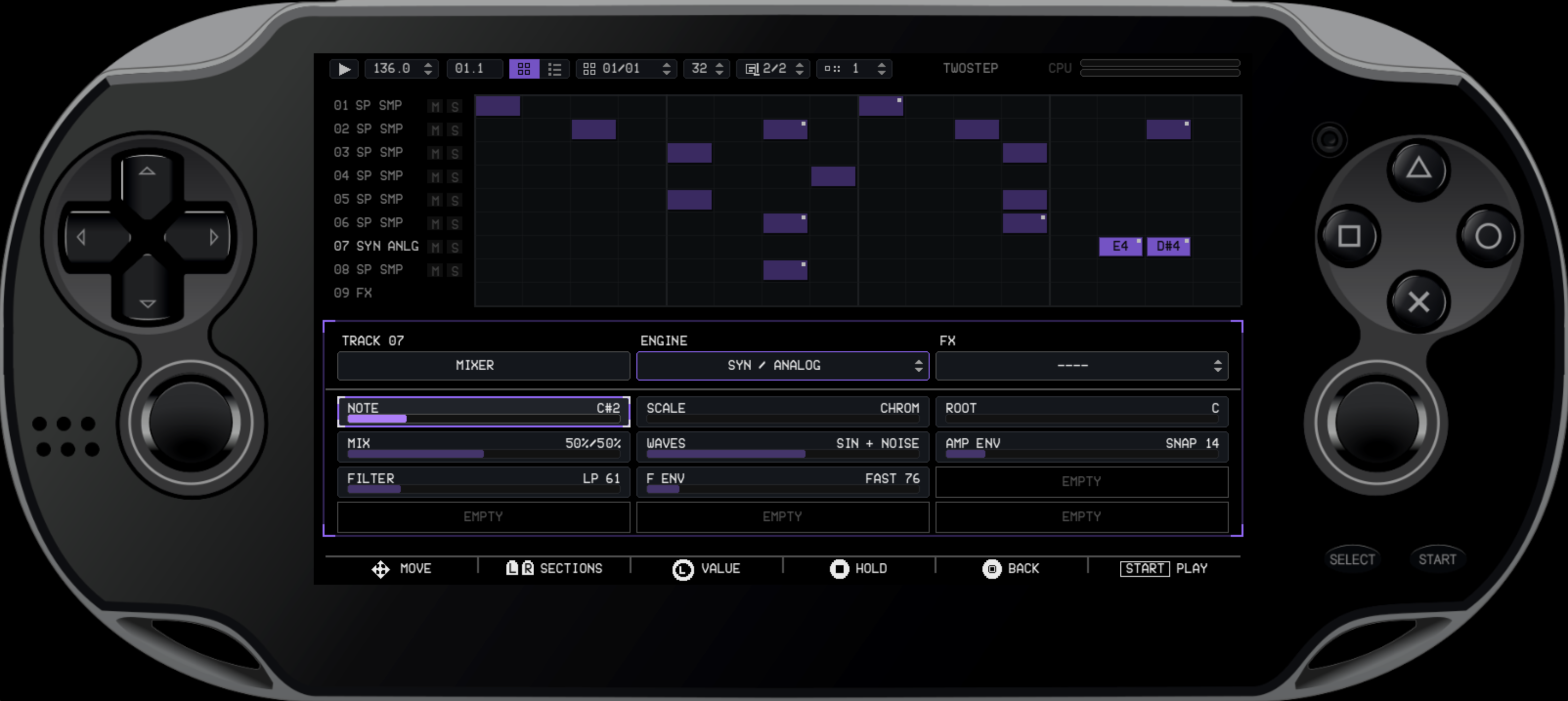 DS-8 Drumstream for PS Vita