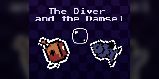Cover image for The Diver and the Damsel