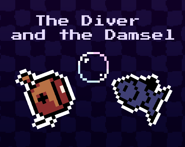 Cover image for The Diver and the Damsel