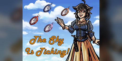 Cover image for The Sky Is Ticking . Incremental Game