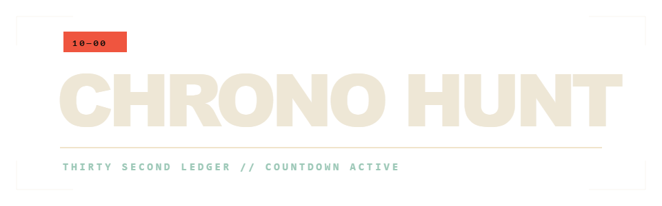 CHRONO HUNT