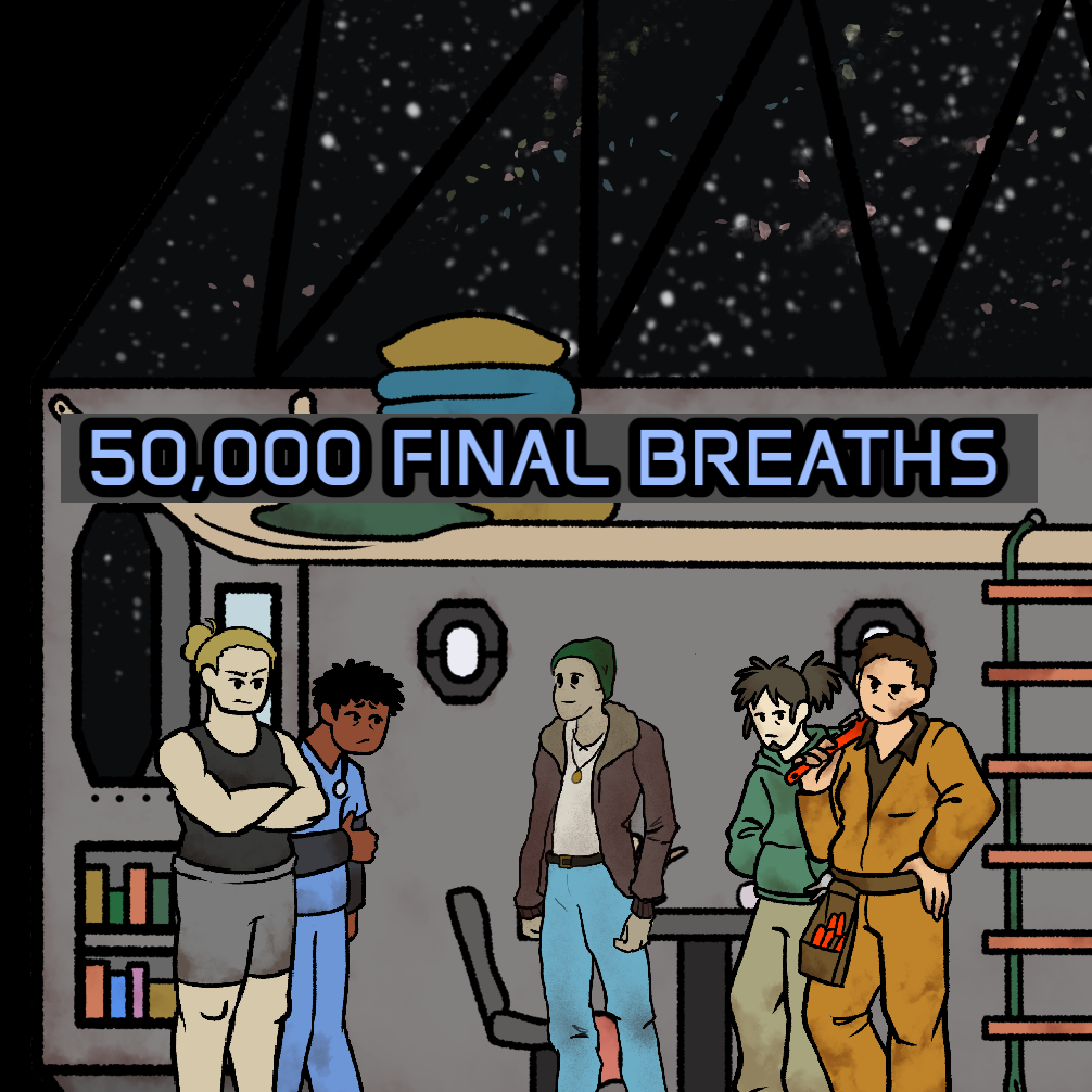 Cover image for 50,000 Final Breaths