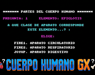 Cuerpo Humano GX game screenshot
