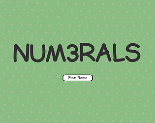NUM3RALS [Free] [Puzzle]