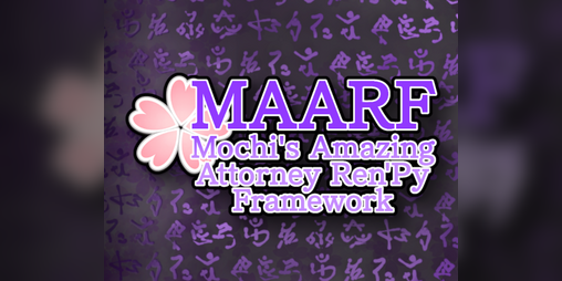 Cover image for MAARF - Mochi's Amazing Attorney Ren'py Framework