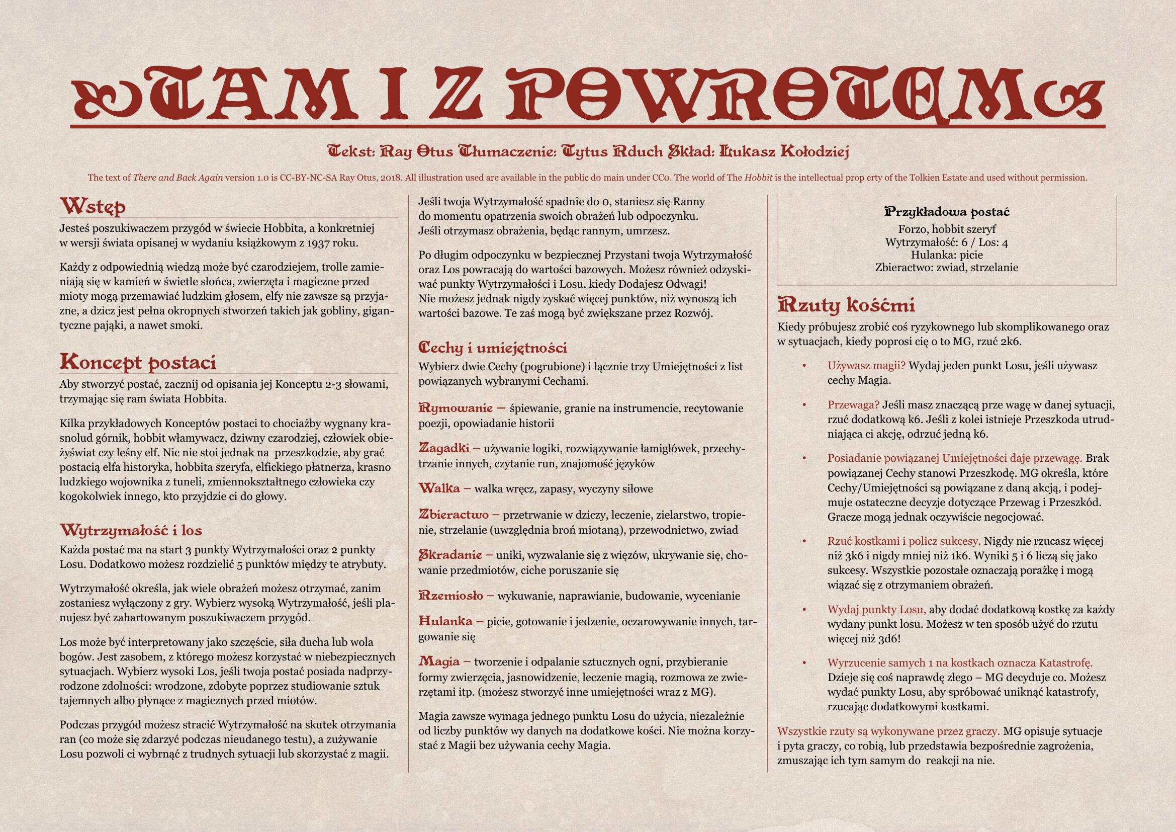 Cover image for Tam i z powrotem
