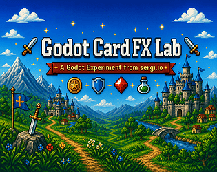 Godot Card FX Lab [Free] [Card Game]