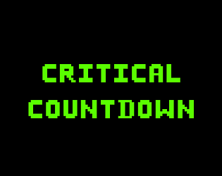Critical CountDown [Free] [Action]