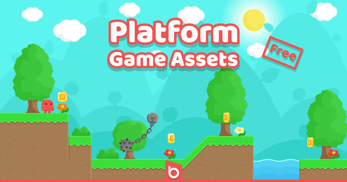 Free Platform Game Assets + GUI