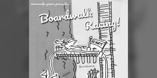 Cover image for Boardwalk Racing!