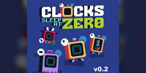 Cover image for Clocks Sleep at Zero
