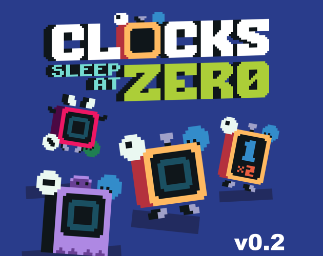 Cover image for Clocks Sleep at Zero