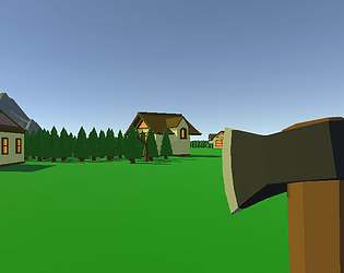 Texas Chainsaw Massacre with a axe