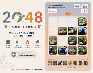 2048 Rare Birds [Free] [Puzzle]
