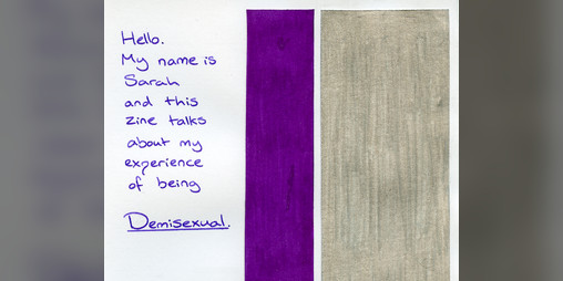 Cover image for My Experience of Demisexuality zine