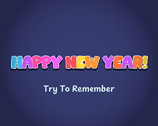 Happy New Year のキービジュアル