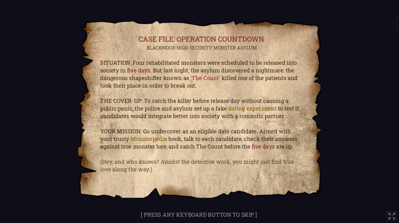 Operation Countdown Briefing