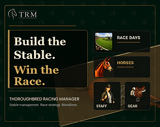 Thoroughbred Racing Manager (TRM) [Free] [Simulation] [Windows] [macOS] [Linux]