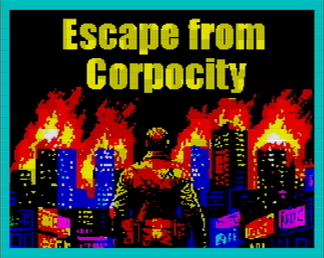 Release of 'Escape from Corporcity', a brand-new RPG for the ZX