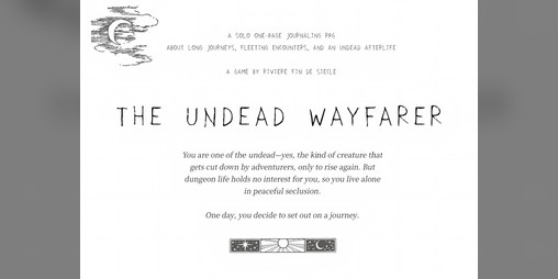 Cover image for The Undead Wayfarer