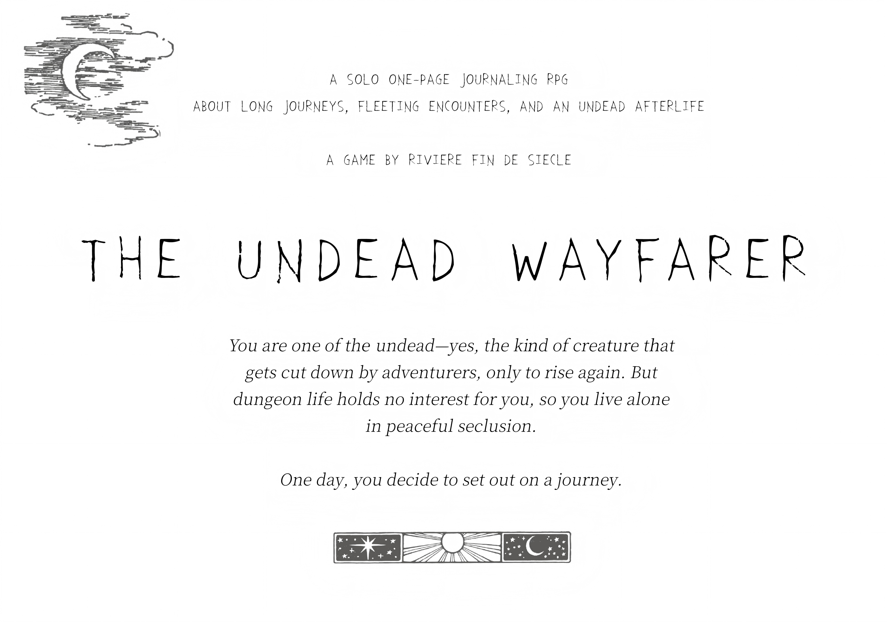Cover image for The Undead Wayfarer