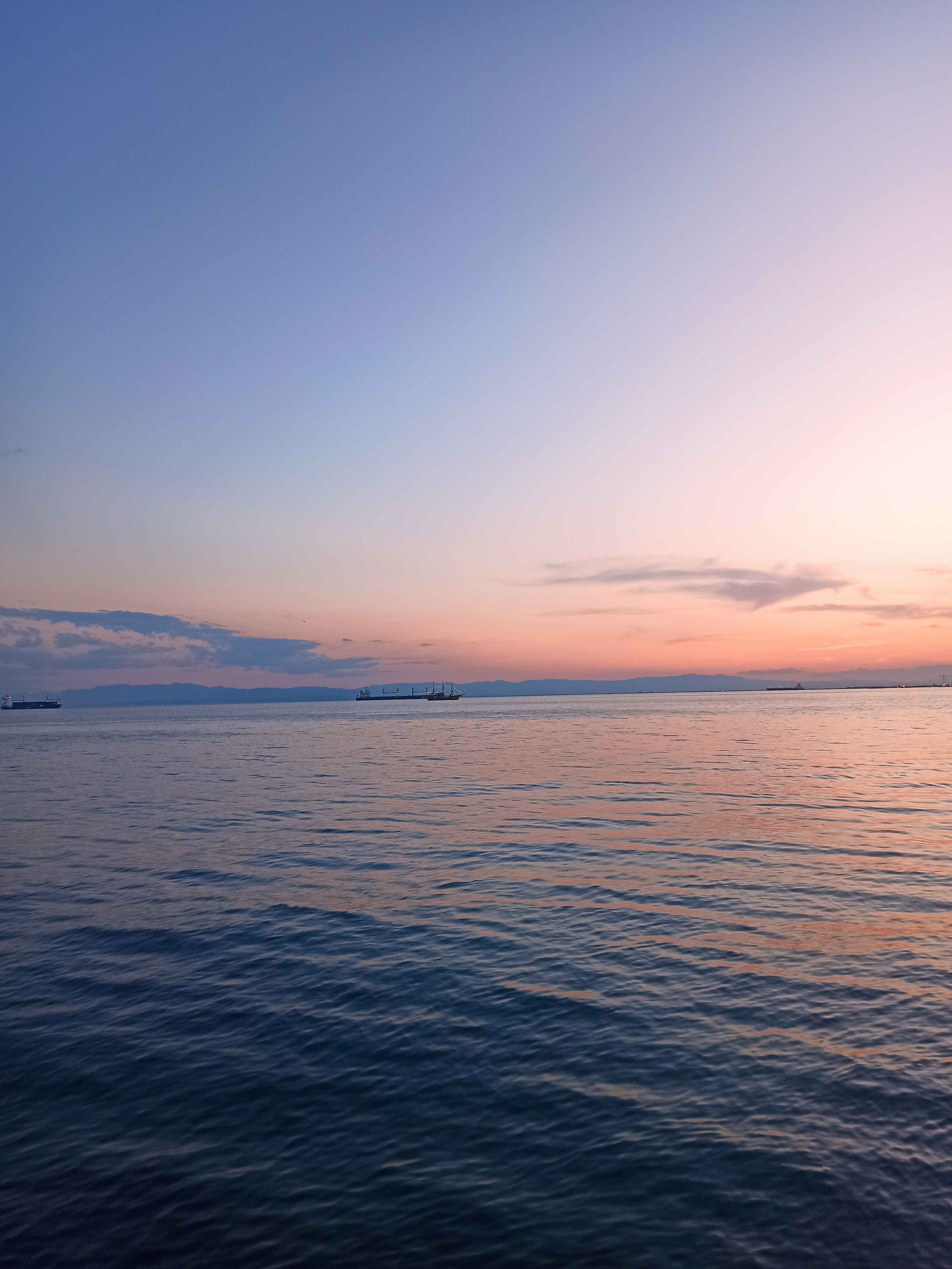 The sea