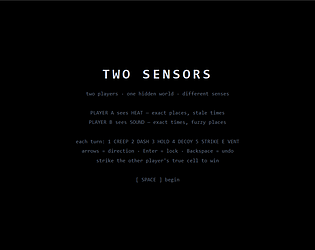 TWO SENSORS [Free] [Strategy]
