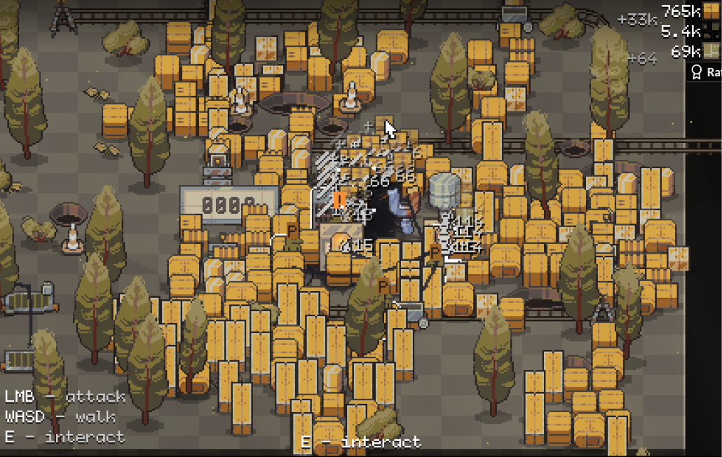 Screenie of the finish
