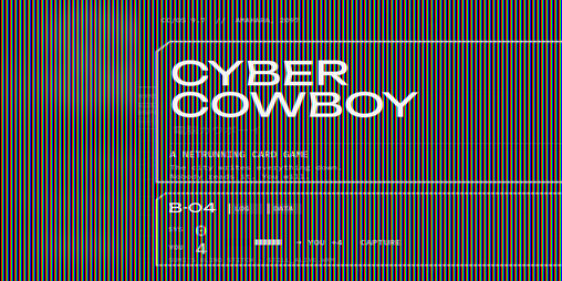 Cover image for CYBER COWBOY - Netrunning Card RPG
