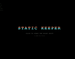 STATIC KEEPER [Free] [Survival]