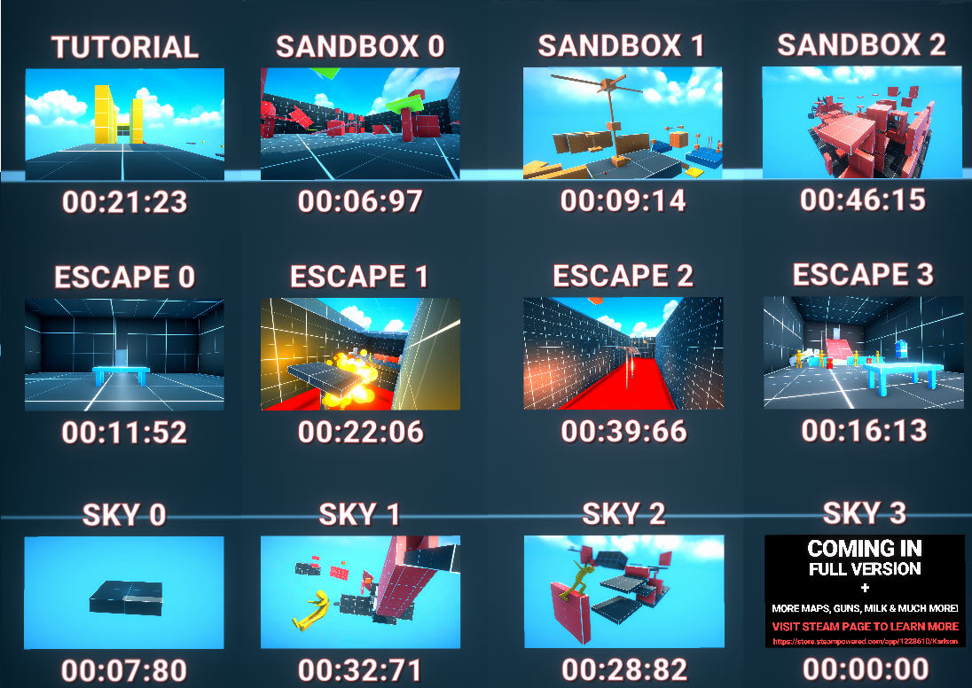 Sandbox 0 and 1 are the best