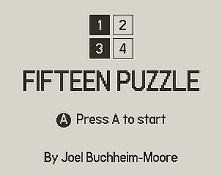Fifteen Puzzle Playdate [Free] [Puzzle]