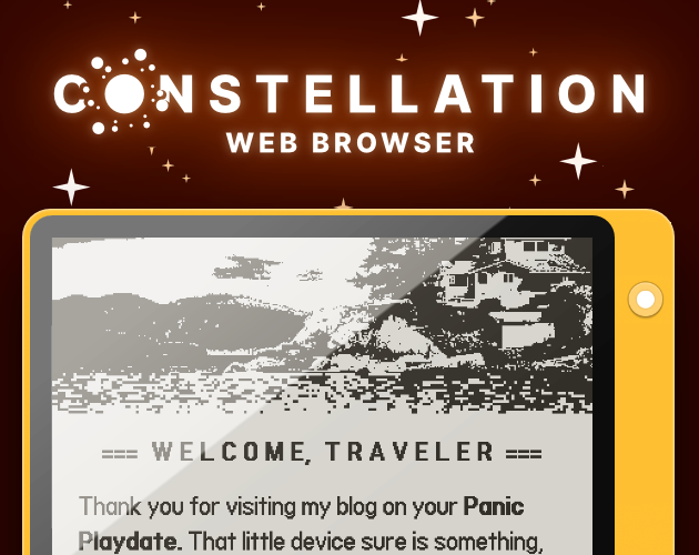 Cover image for Constellation Web Browser for Playdate