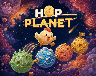 Hop Planet のキービジュアル