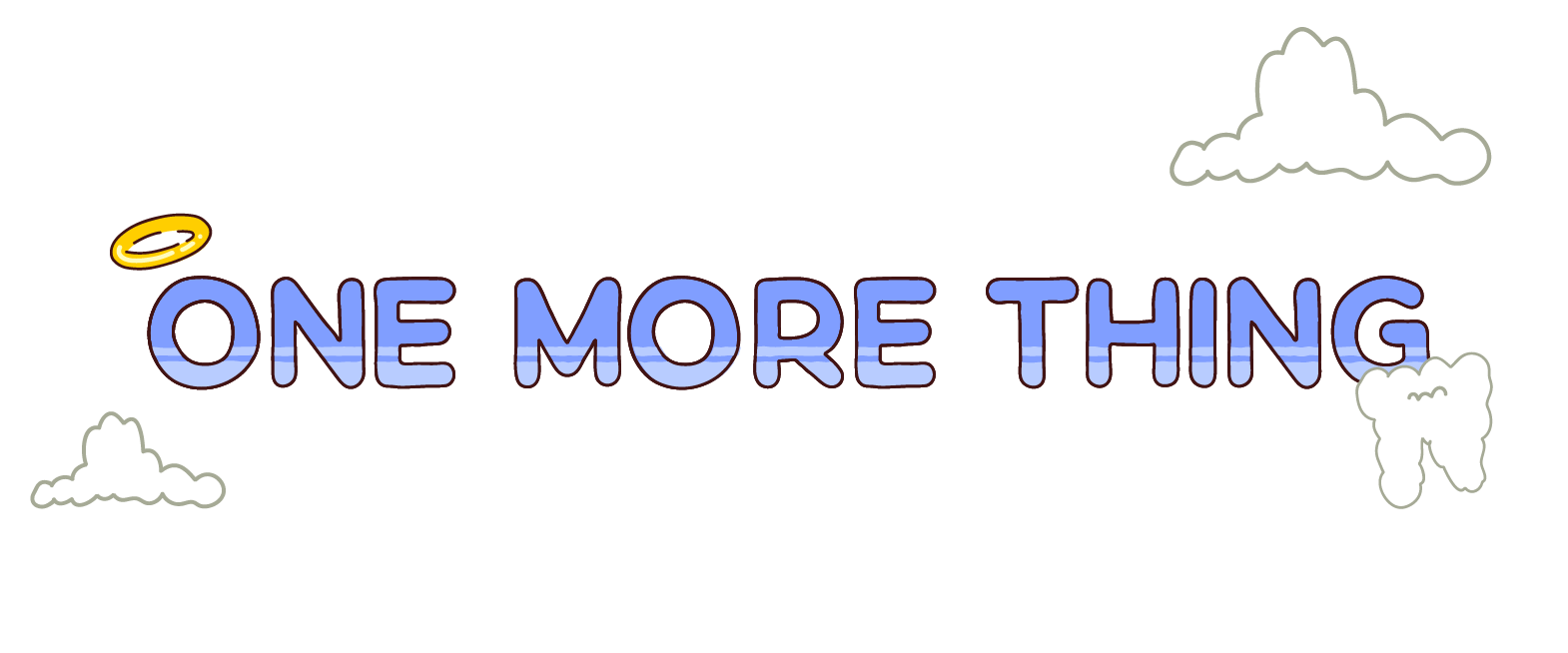 One More Thing