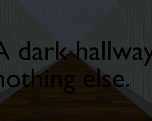 A dark hallway