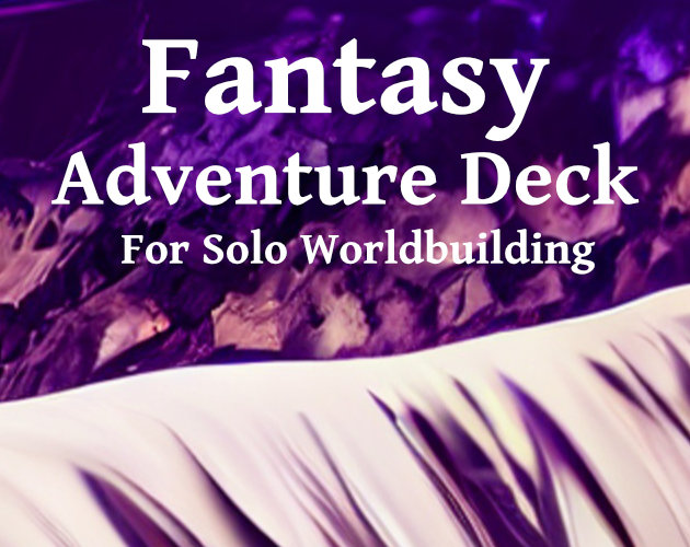 Cover image for Fantasy Adventure Deck