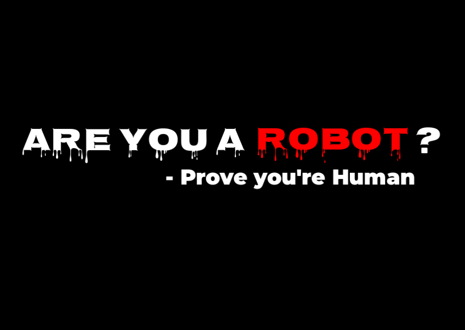 Cover image for Are you a Robot? - Prove you're Human