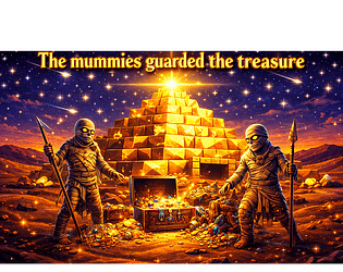 the mummies guarded the treasure download のカバー画像