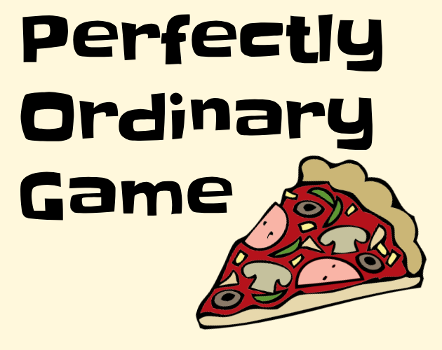 Cover image for Perfectly Ordinary Game