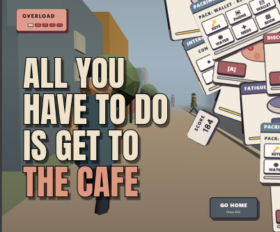 Cover image for All you have to do is get to the cafe