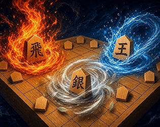 Elemental Shogi / 属性将棋 game screenshot